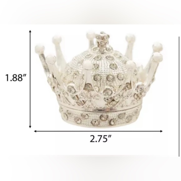 SPECIAL Bundle of 4 "Crown/Crowned" jewelry boxes - Picture 2 of 6